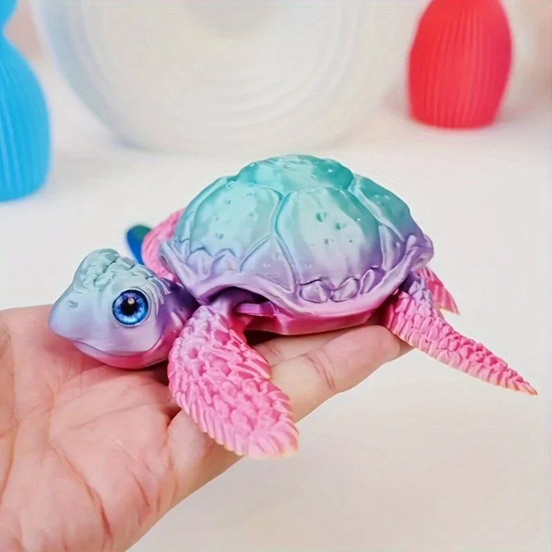 3D Printed Turtle Ornament, Home Decor Ornament Collection Hobby Halloween and Christmas Decoration, Home Decor
