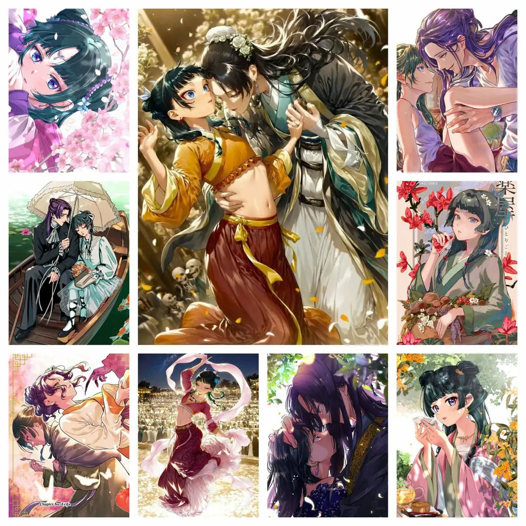 Popular Comic Characters The Apothecary Diaries 2025 New 5D DIY Diamond Embroidery Handmade Adult Children Gift Home Decoration