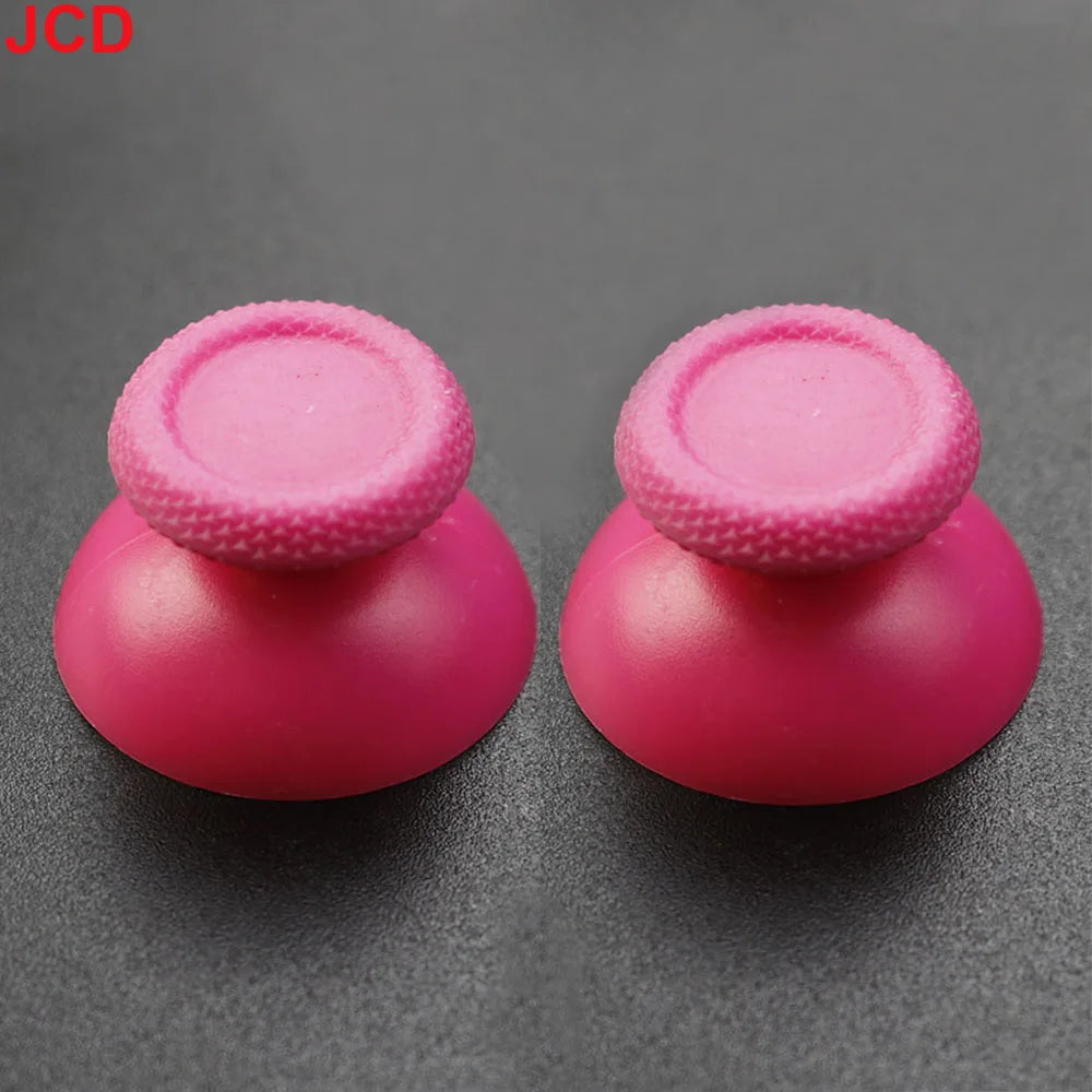 JCD 2pcs 3D Analog Joystick Stick For PS5 Controller Analogue Thumbsticks Caps Mushroom Game Head Rocker Replacement