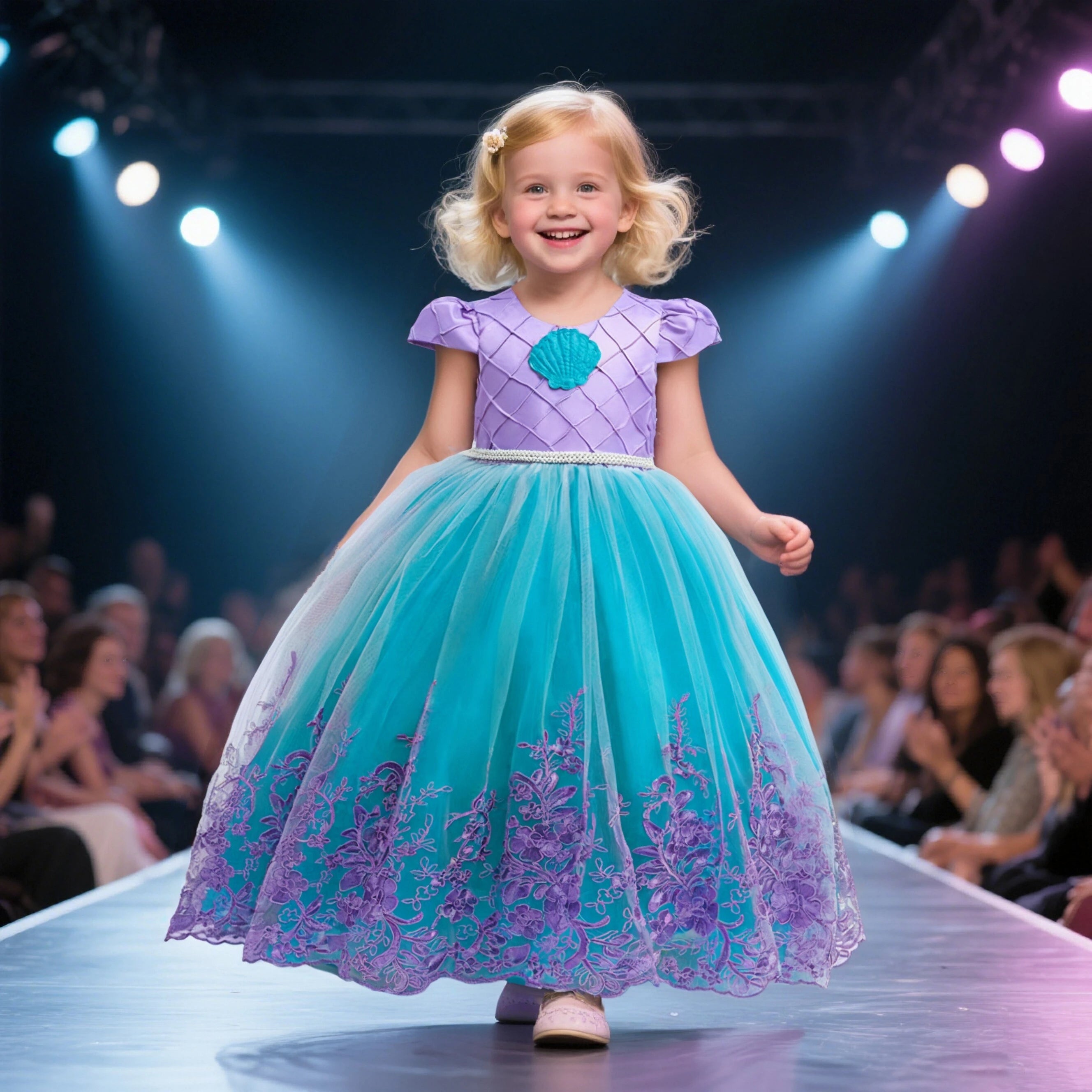 Summer Mermaid Dress Girls Kids Cosplay Dresses Princess Costume Perform Clothes Birthday Party Halloween Clothing