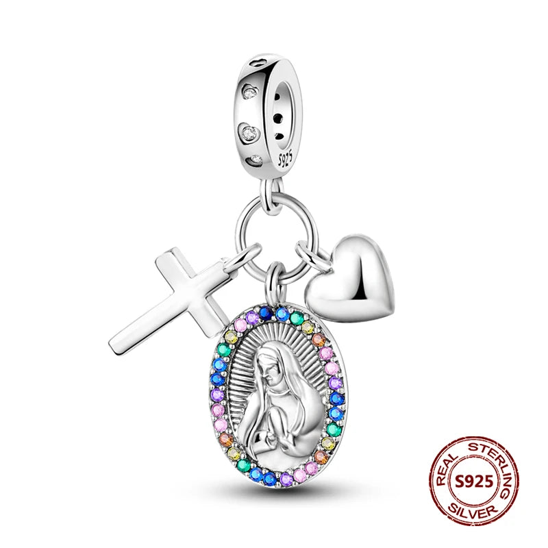 925 Sterling Silver Strawberry Turtle Owl Charm Beads Suitable For Original Bracelet Women DIY Jewelry Making Birthday Gifts