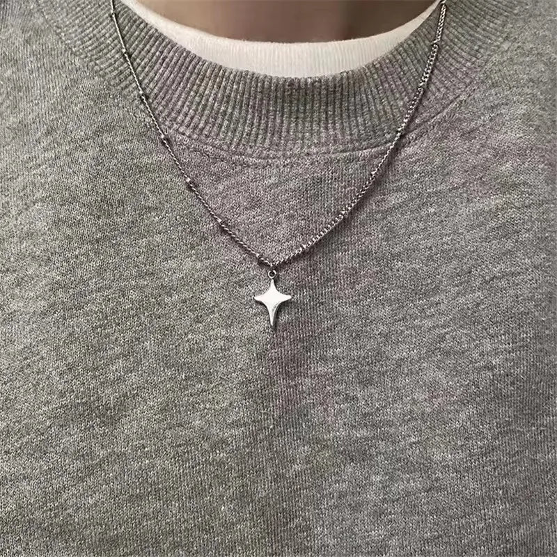 New Y2K Goth Harajuku Vintage Black Heart Star Choker Necklace Egirl Aesthetic 2000s EMO Grunge  Charm Jewelry Scene Accessories