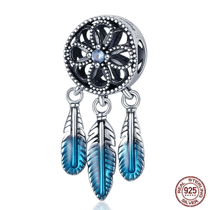 Original Ocean Series Fit 3mm Bracelet 100% Authentic 925 Sterling Silver Turtle Crab Mermaid Charm Beads DIY Jewelry Gift