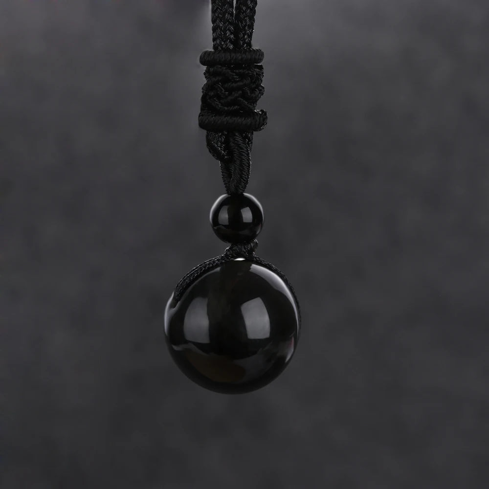 1Pc Fashion Black Tourmaline Stone Pendant Specimen Stone Energy Healing Stone Unisex Men Women Necklace New Jewelry