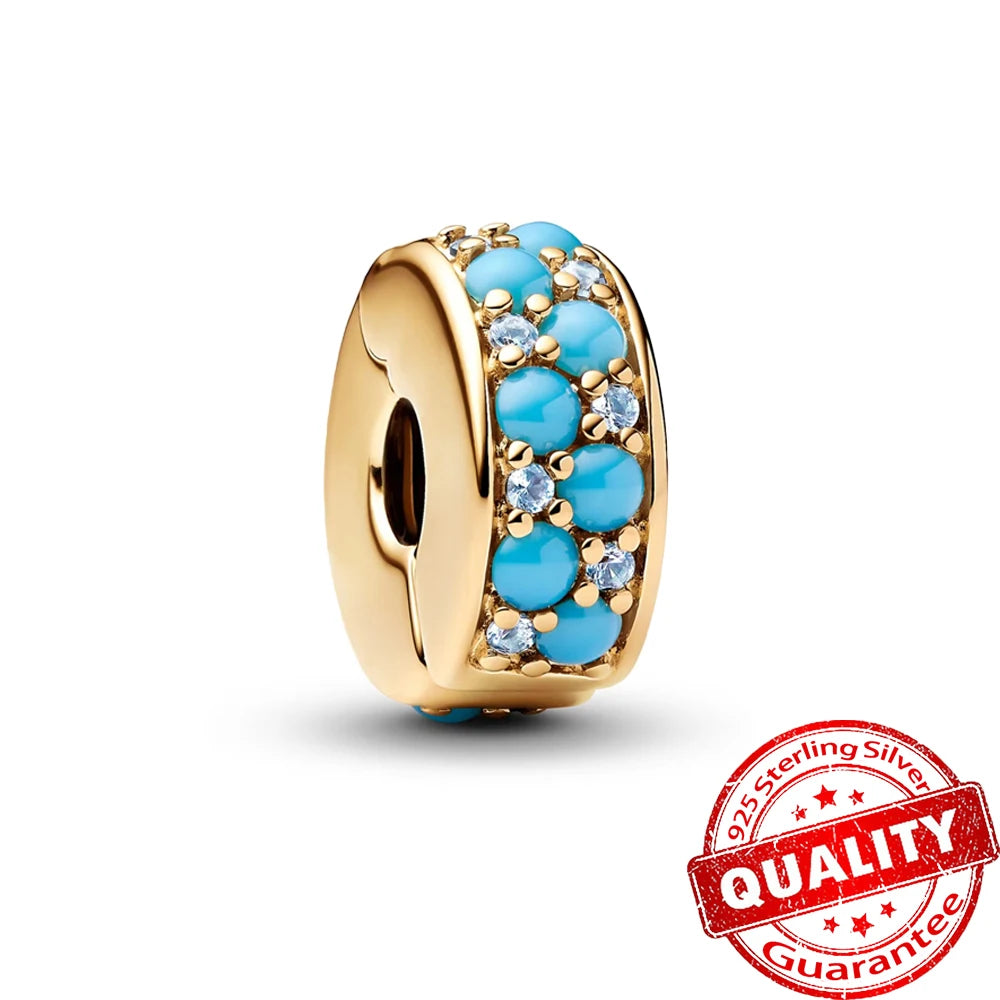 Underwater World 925 Sterling Silver Ocean Octopus Seashell Seahorse Starfish Pendant Fit DIY Bracelet Necklace Boutique Gift