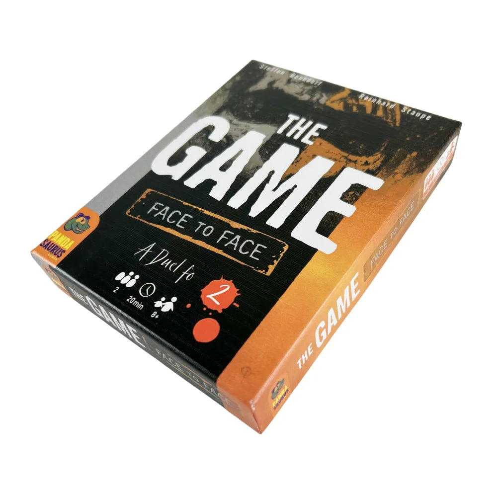 The Game: Face to Face Card Game - A Thrilling 2-Player Dueling Version Christmas Halloween Board Deck
