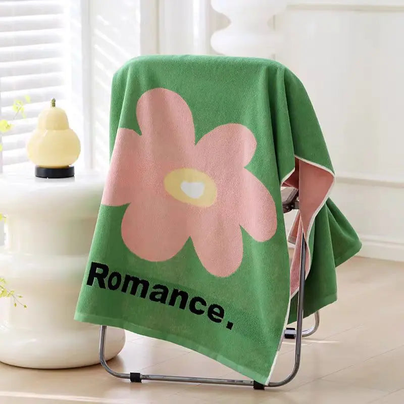 450g thickened pure cotton bath towel for adults, suitable for both men and women, 70*140cm, soft, absorbent, non-pilling, large