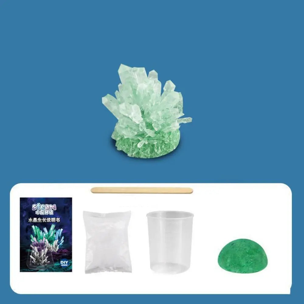 Crystal Growing Kit, Grow 6 Crystals with Light Up Display Stand, Science Kit for Kids Ages 8-14, Educational STEM Toy Gifts