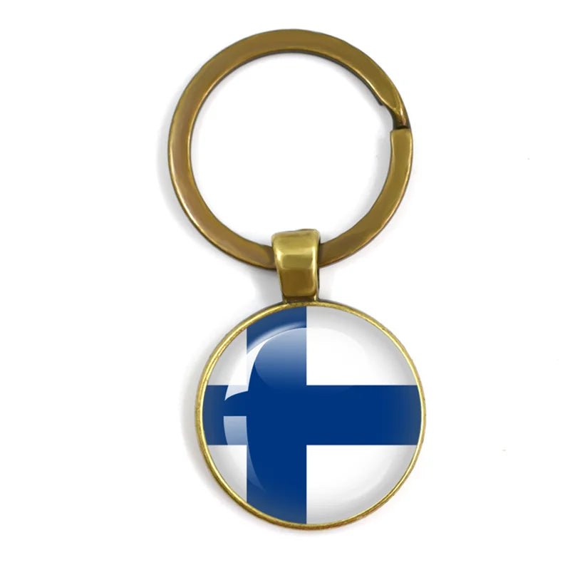 European National Flags, Albania, Andorra, Belarus, Belgium, Bosnia and Herzegovina, Bulgaria, Croatia, Popular Key Chain