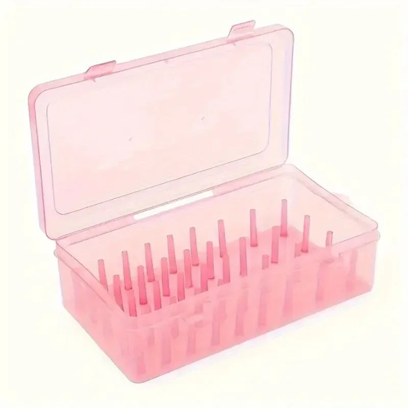 42 Axis Needle and Thread Box Household Storage Box Multi Functional Transparent Needle and Thread Set Thread Box Sorting