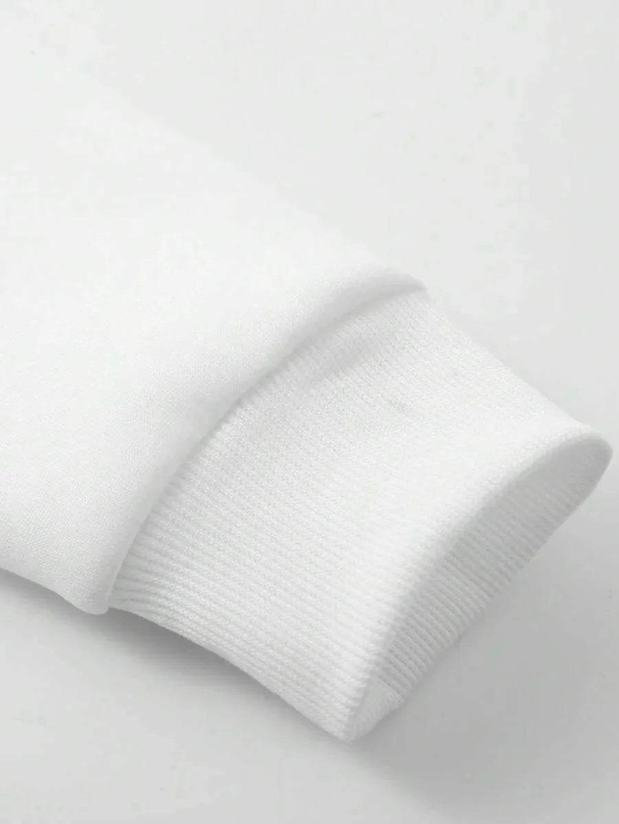 Love - Inspired Pure Cotton Hoodie Showcasing Handwritten - Style "amor" Letters - A Stylish Pick for Romantics