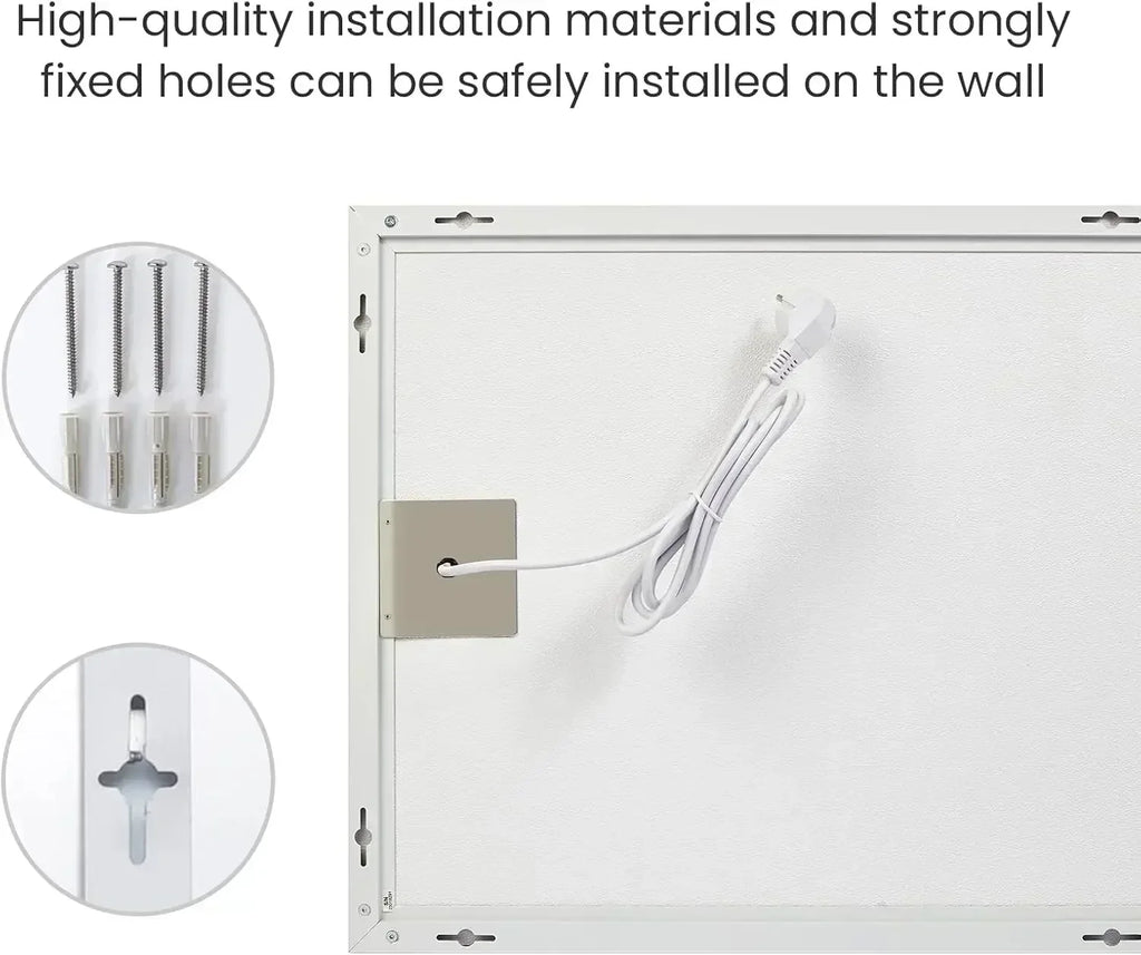 Infrared Heater 600 Watt Infrared Heaters for Indoor Use New Electric Space Heater Reach Operating Temperature 248℉ in 3 Minute