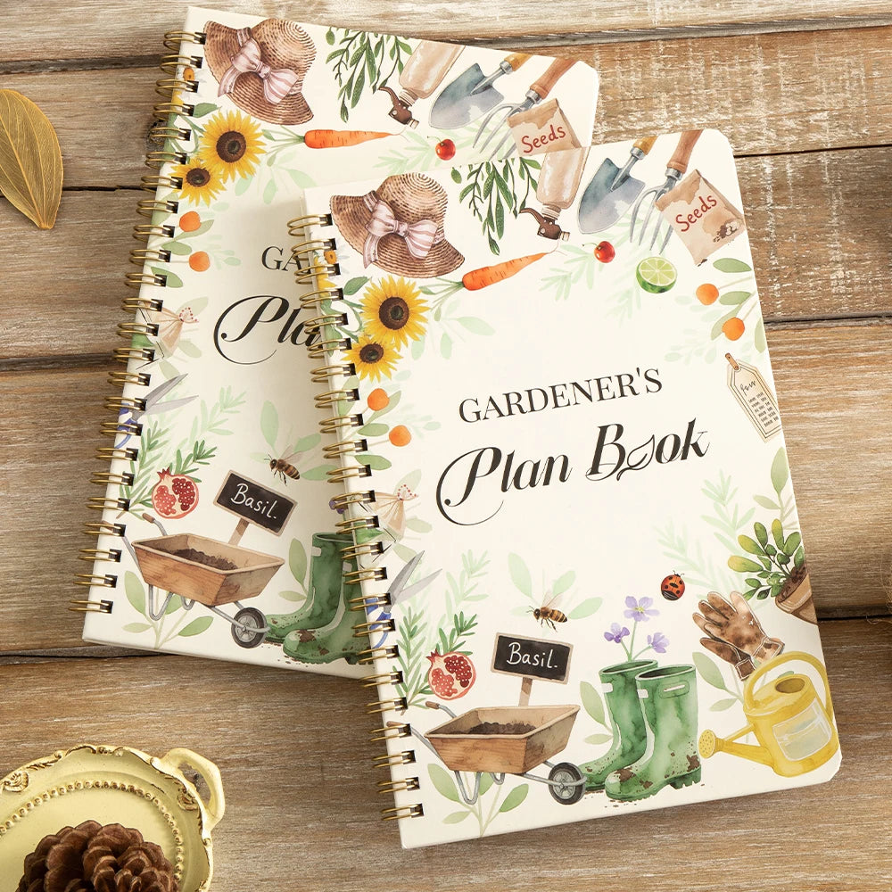 88 Pages A5 Gardening Planner Plant Care Journal With Checklists Layout Design Tips Planting Sowing Guide Plant Care Tracker 