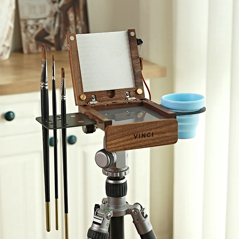 Wooden Foldable Portable Quick Installation Art Student Outdoor Sketch Special Multi-functional Folding Travel Oil Painting box