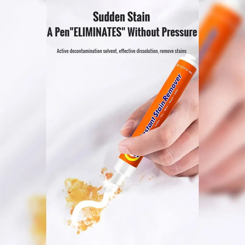 1/3pcs Portable&Convenient Stain Remover Pen for Emergency Stain Removal - Water-free, Suitable for Various Fabrics Oxygen Formu