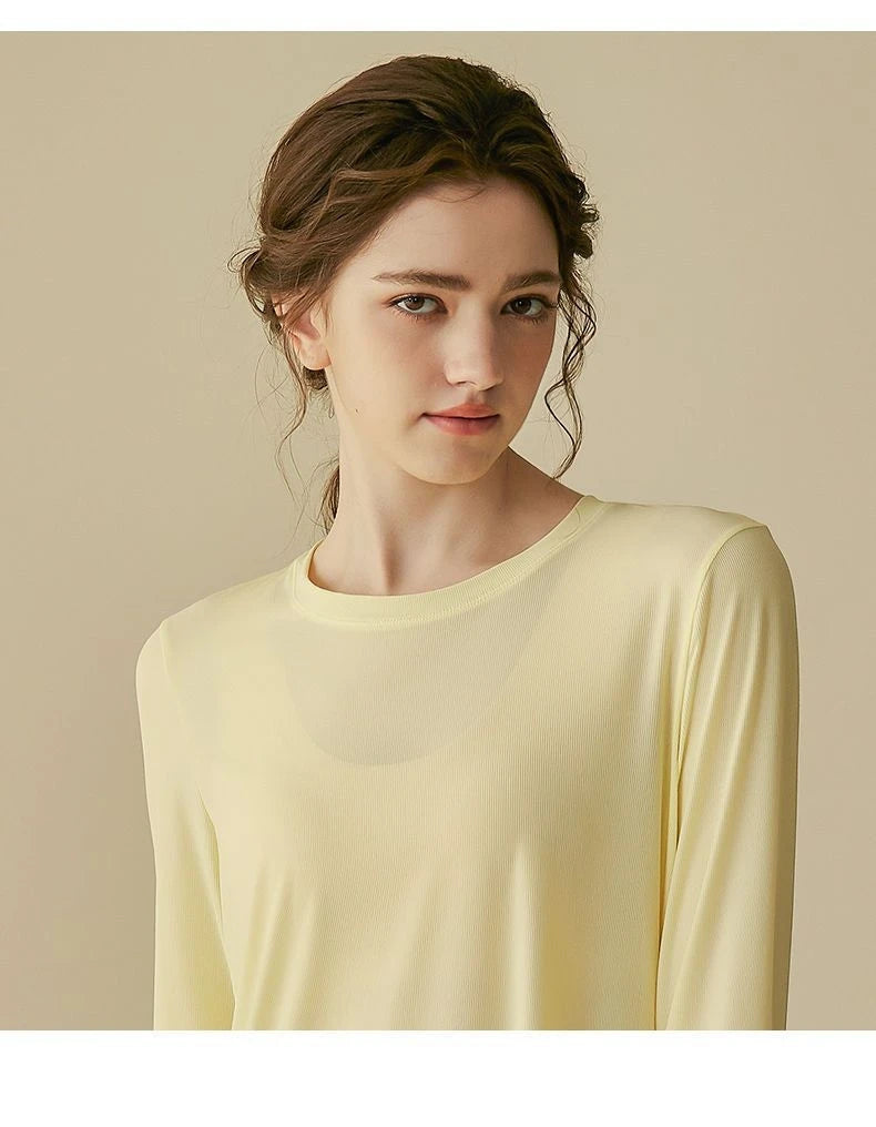 gym Sports Top T-shirt Women Yoga Clothing Running Loose Slim Quick Dry Training Long Sleeve Thin Blouse Fitness Tops Autumn Gym