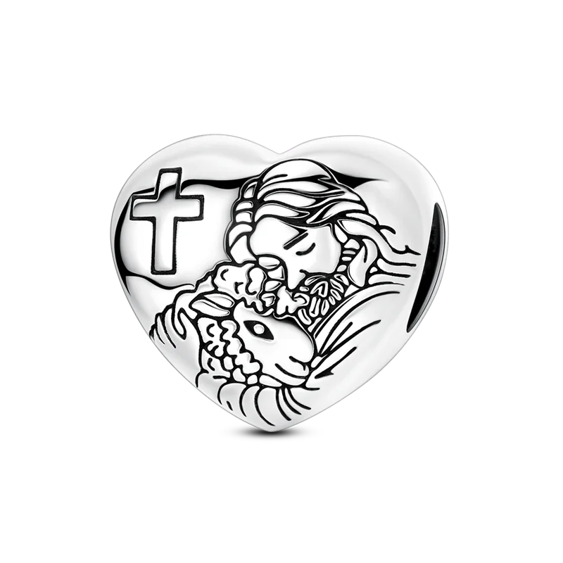 Original Charms Bead 925 Sterling Silver Inlaid Zirconium Bowknot Love Heart Balloon Pendants Fit Bracelet DIY Jewelry Marking