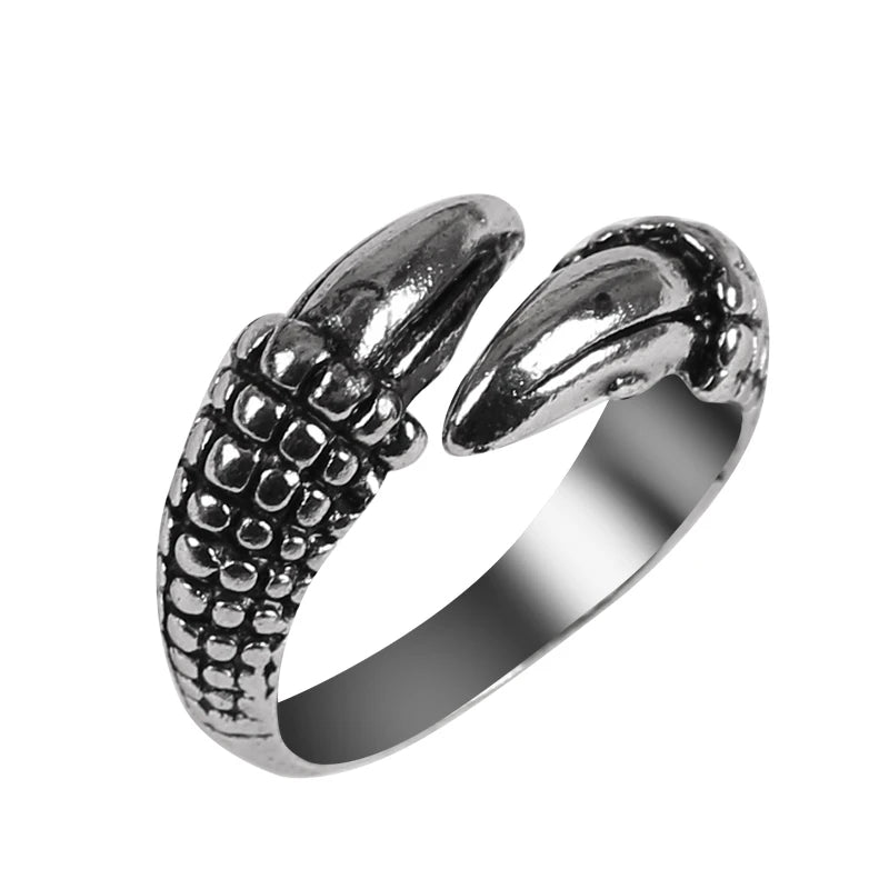 Punk Alien Ring Alloy Men's and Women's Jewelry Halloween Party Birthday Gift Fashion Decoration Finger Accessories 2024 trend