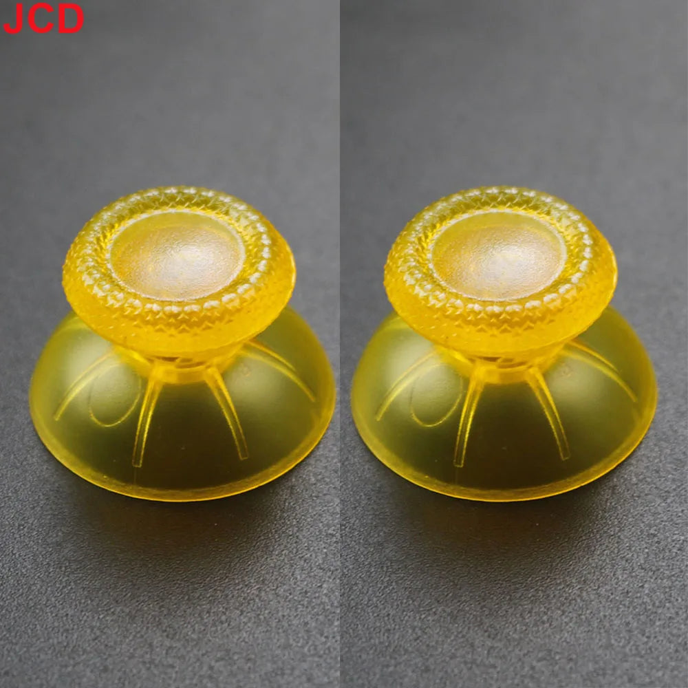 JCD 2pcs 3D Analog Joystick Stick For PS5 Controller Analogue Thumbsticks Caps Mushroom Game Head Rocker Replacement