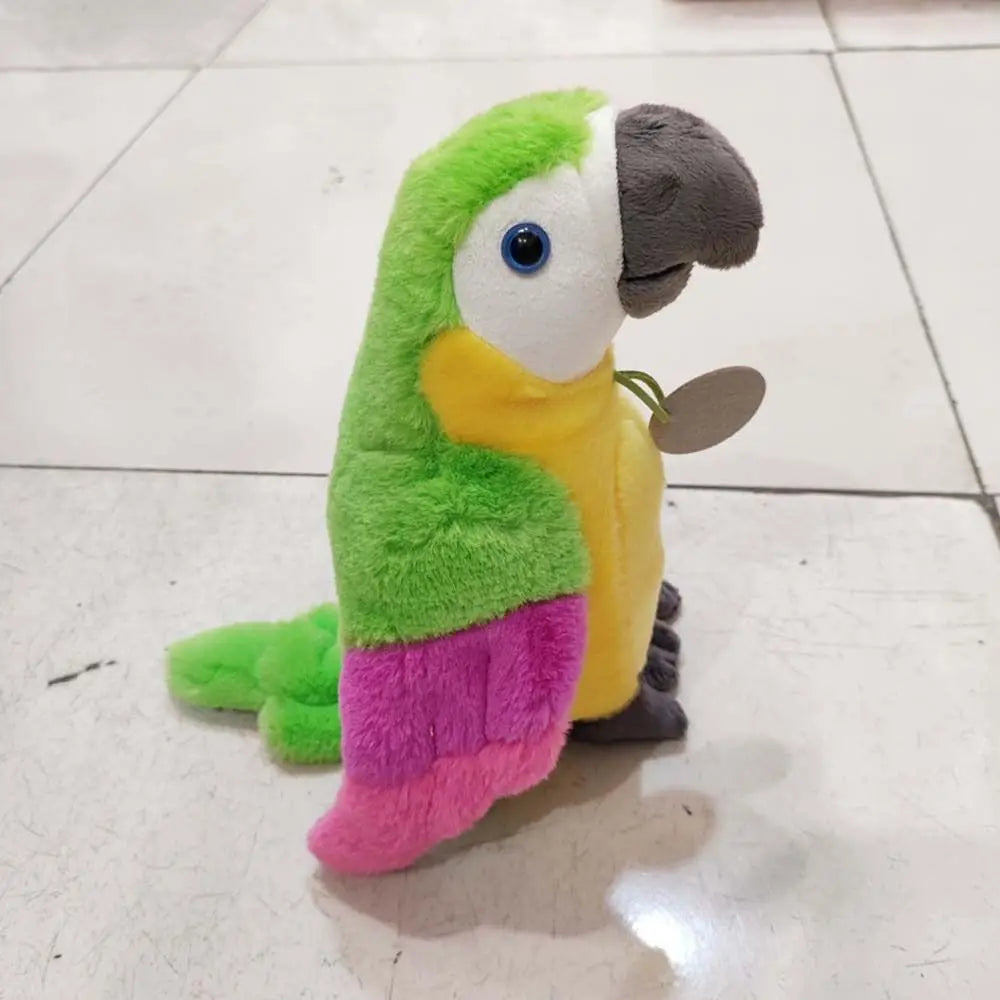 Plush Animal Toy Feather Figurine Parrot Plush Toy Parrot Plush Doll Simulation Plush Stuffed Doll Wild Animal Stuffed Toys