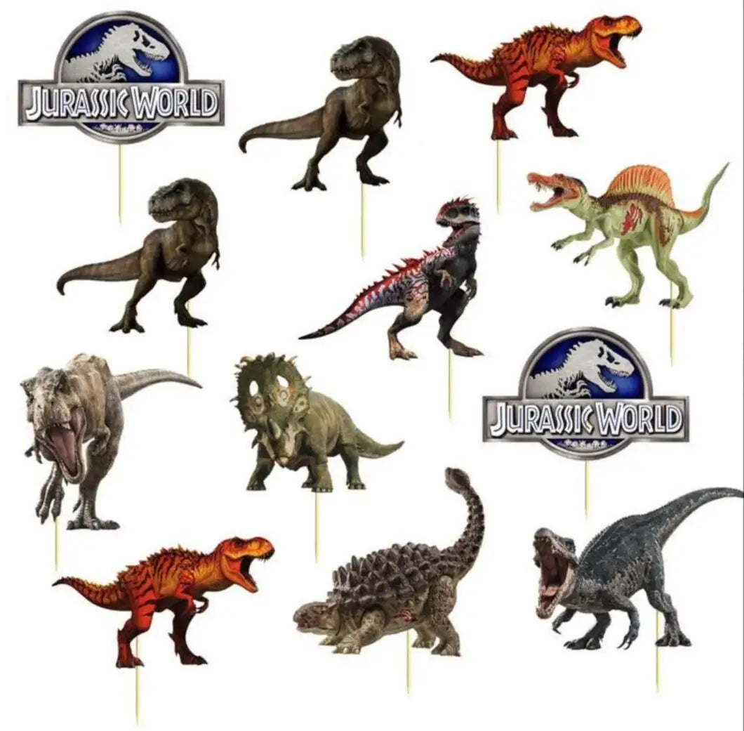 Jurassic world Themed Party Supplies Disposable Cutlery Jurassic World Dinosaur Birthday Party Decorations Jungle Party Supplies