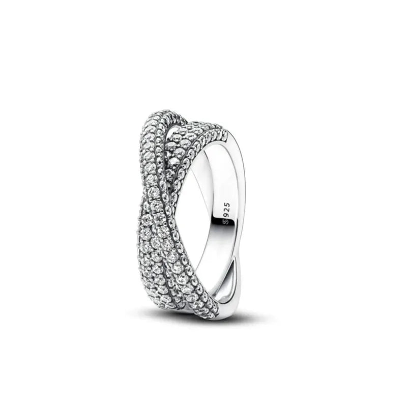 2025 New 925 Silver Square Ring, Size 6 7 8 9, Suitable For Exquisite High-Quality Jewelry For Women At Wedding Parties