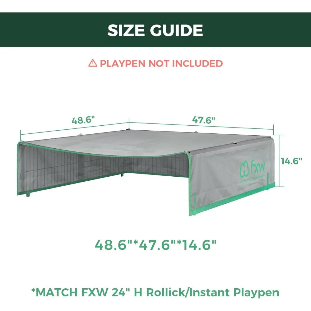 Sun Shade Specialized for Dog Playpen (Not Suitable for Other Brands),