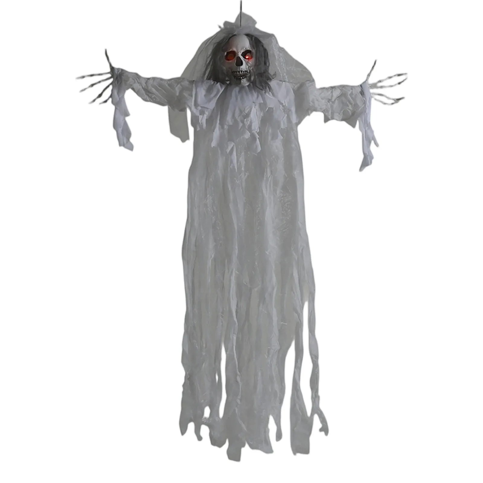 Halloween Yard Scary Decoration Horror Ghost Glowing With Scary Sounds And Glowing Eyes Outdoor Bar Haunted House Party Decor
