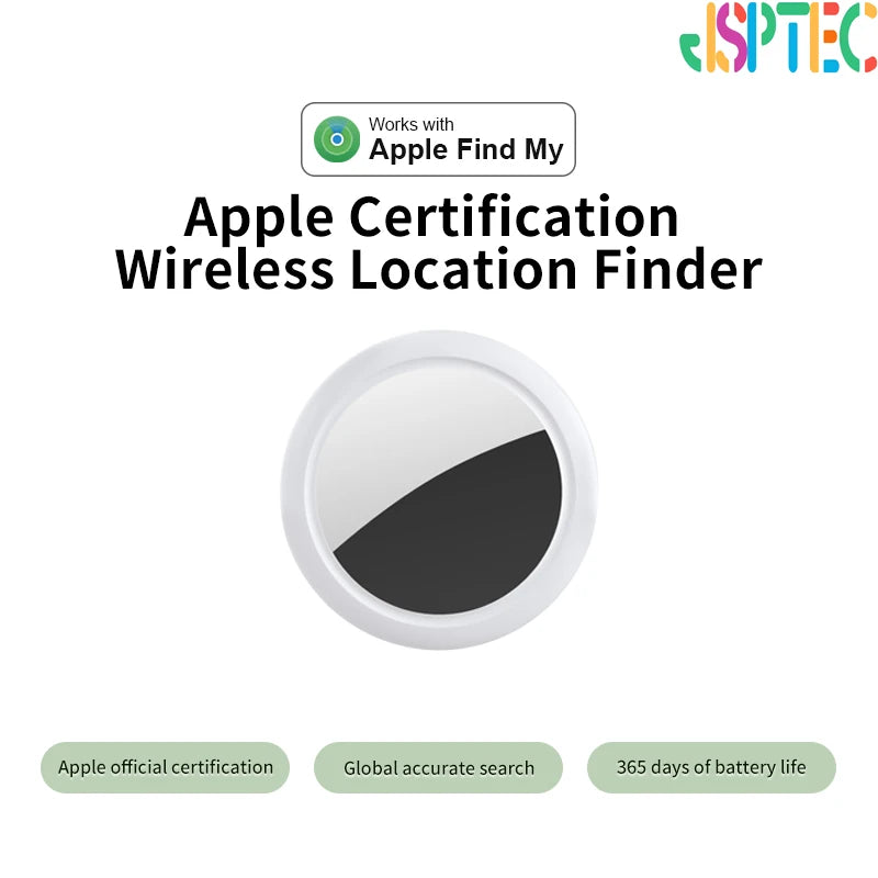 Security Bluetooth GPS Tag Based on iphone Find My app Anti-lose Tracker Sound Locate Message Reminder Alarm Key Finder