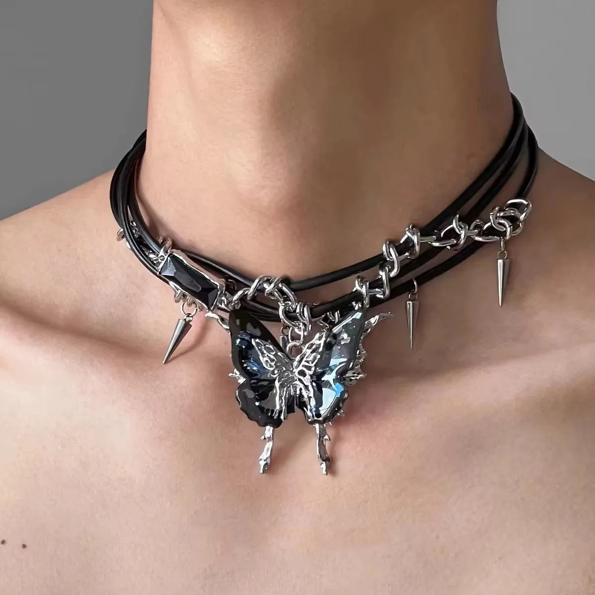 2024 New Vintage Necklace Double-Deck Pearl Tiger-Eye Luxury Court Style Unisex Choker for Women Men Couple Jewelry