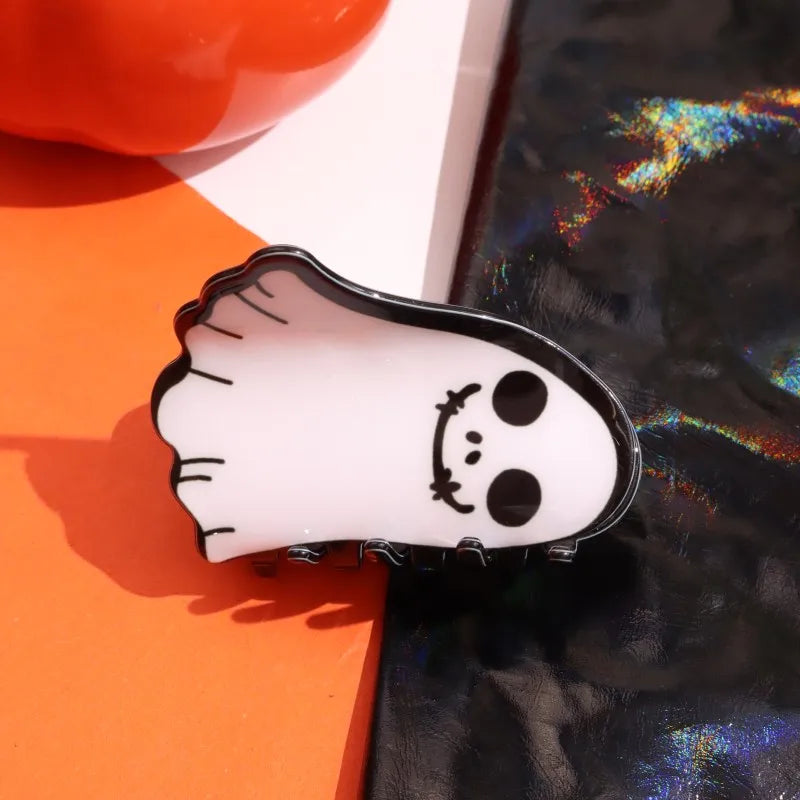 HANGZHI Dark Dragonfly Bat Spider Web Hair Clips Horror Exaggerates Halloween Hair Accessories for Women Kid New Funny Hairpin