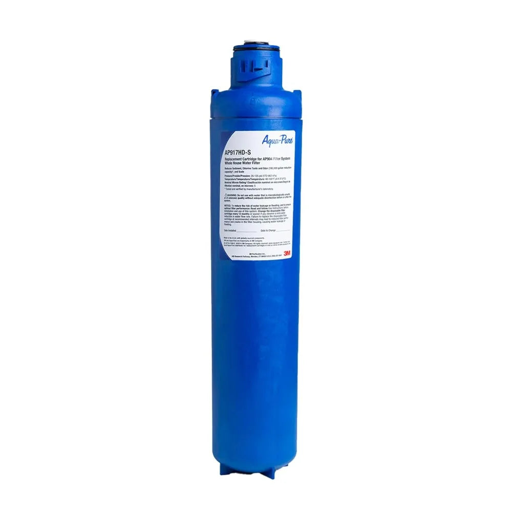 HOME Whole House Sanitary Quick Change Replacement Water Filter AP917HD-S, For System AP904, Reduces Sediment