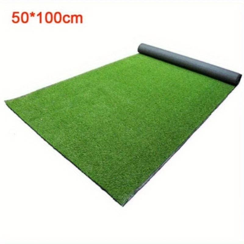 Green Artificial Fake Synthetic Grass Rug Garden Landscape Lawn Carpet Mat Turf