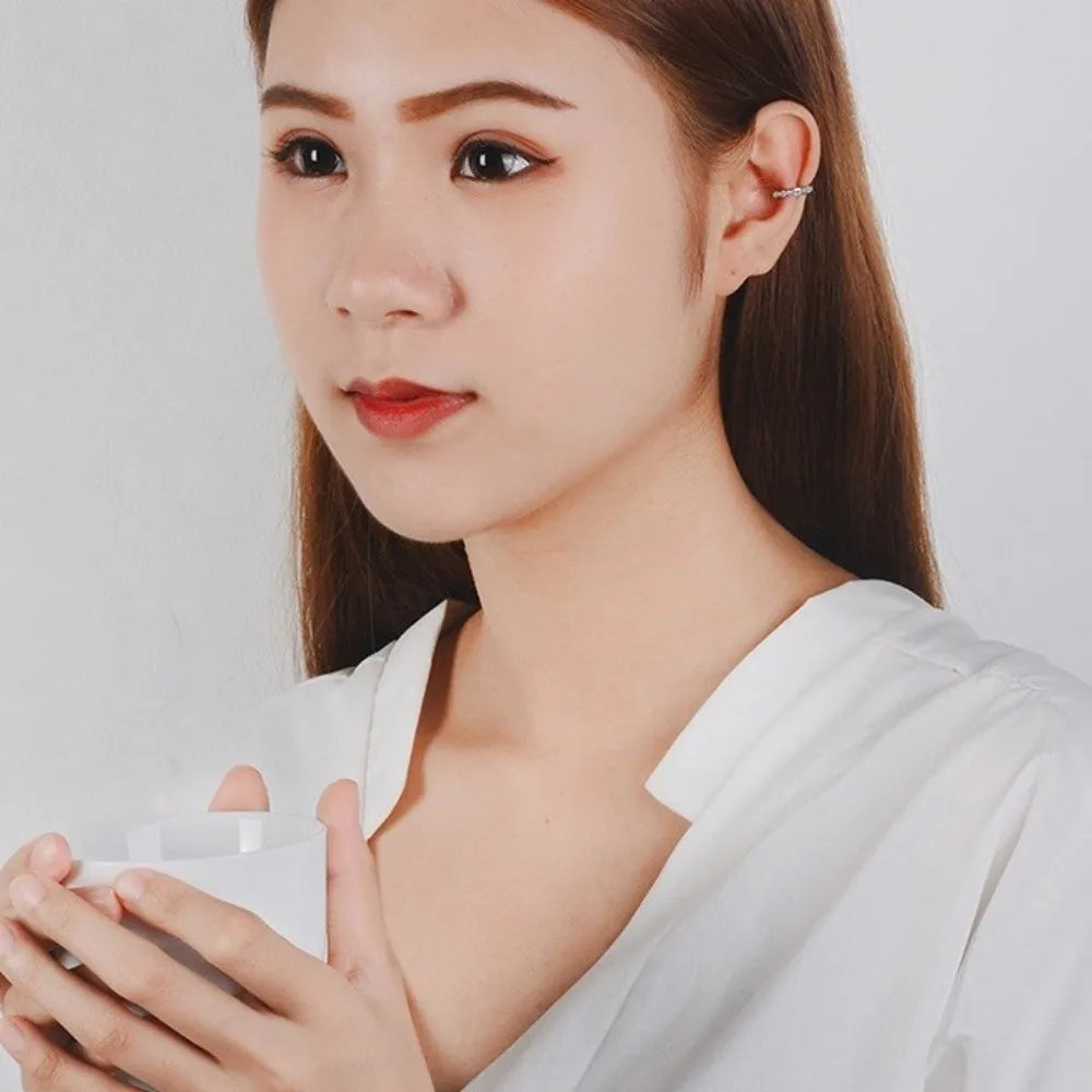 New Reusable Ear Corrector Clips Punk Rock Style Comfortable Clip Earrings Hypoallergenic C-shaped Ear Cuff Unisex Earrings