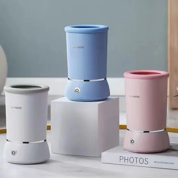 Hot Selling Eco-Friendly Pet Cleaning USB Rechargeable Electric Automatic Dog Paw Cleaner Silicone Brushes Foot Washer