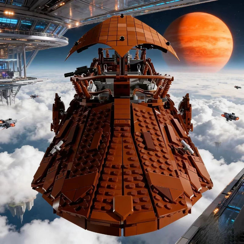 MINISO FIT 75397 Sail Barge Building Block Classic Sailboat Model Bricks Assembly Toys For Kids Adult Birthday Christmas Gifts