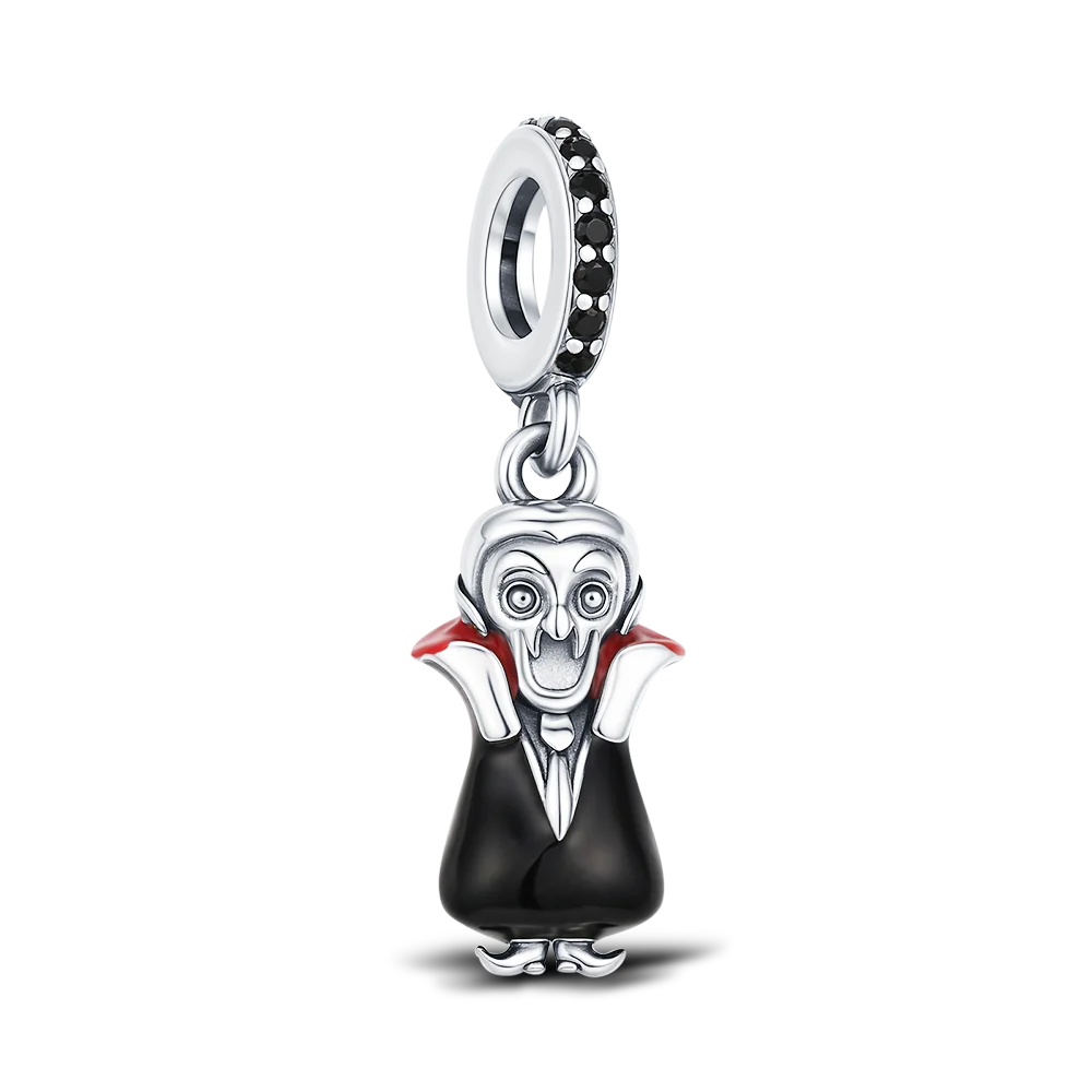 925 Sterling Silver Halloween Charm Ghost Pumpkin Charms Jewelry Making For Women Men DIY Bracelet Halloween Party Jewelry Gift