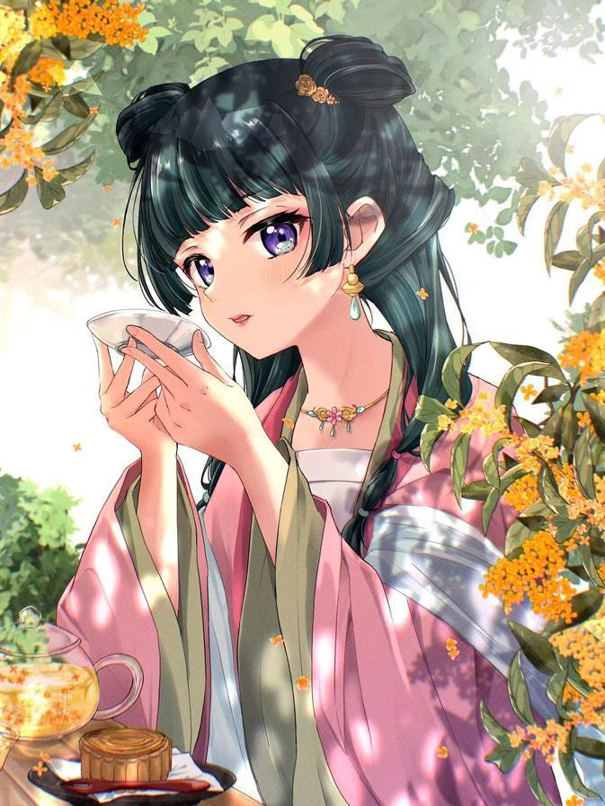 Popular Comic Characters The Apothecary Diaries 2025 New 5D DIY Diamond Embroidery Handmade Adult Children Gift Home Decoration