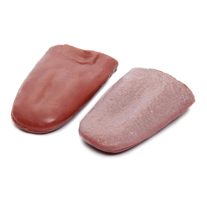 New Magic Tricks Horror Funny False Simulation Tongue Decompression Toy Halloween Prank Children Kids Magic Toy Magic Props