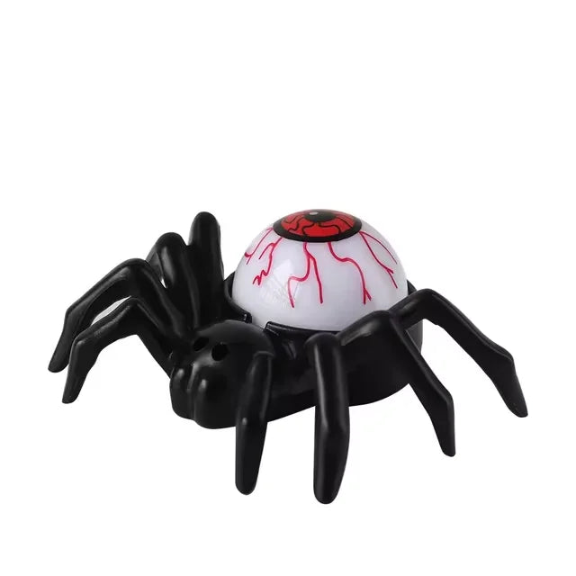 Spider Eye Light LED Candle Light Plastic Spider Skull Light Halloween Decoration Bar Ghost House Party Decoration Horror Prop