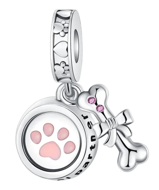 Original 925 Sterling Silver Charms Bag Earphone Magic Cube Watch Games Console Bead Pendant Fit Bracelet Necklace Jewelry