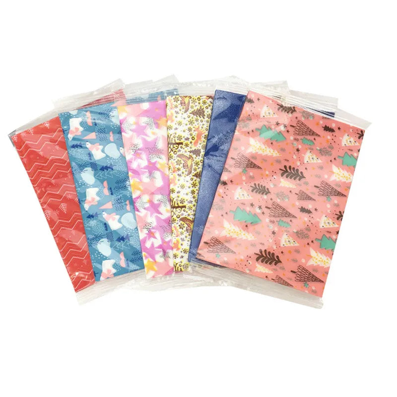 100Pcs DIY Handmade Nougat Candy Packaging Oil Paper Milk  Taffy Wrapper New Year Xmas Party Decor