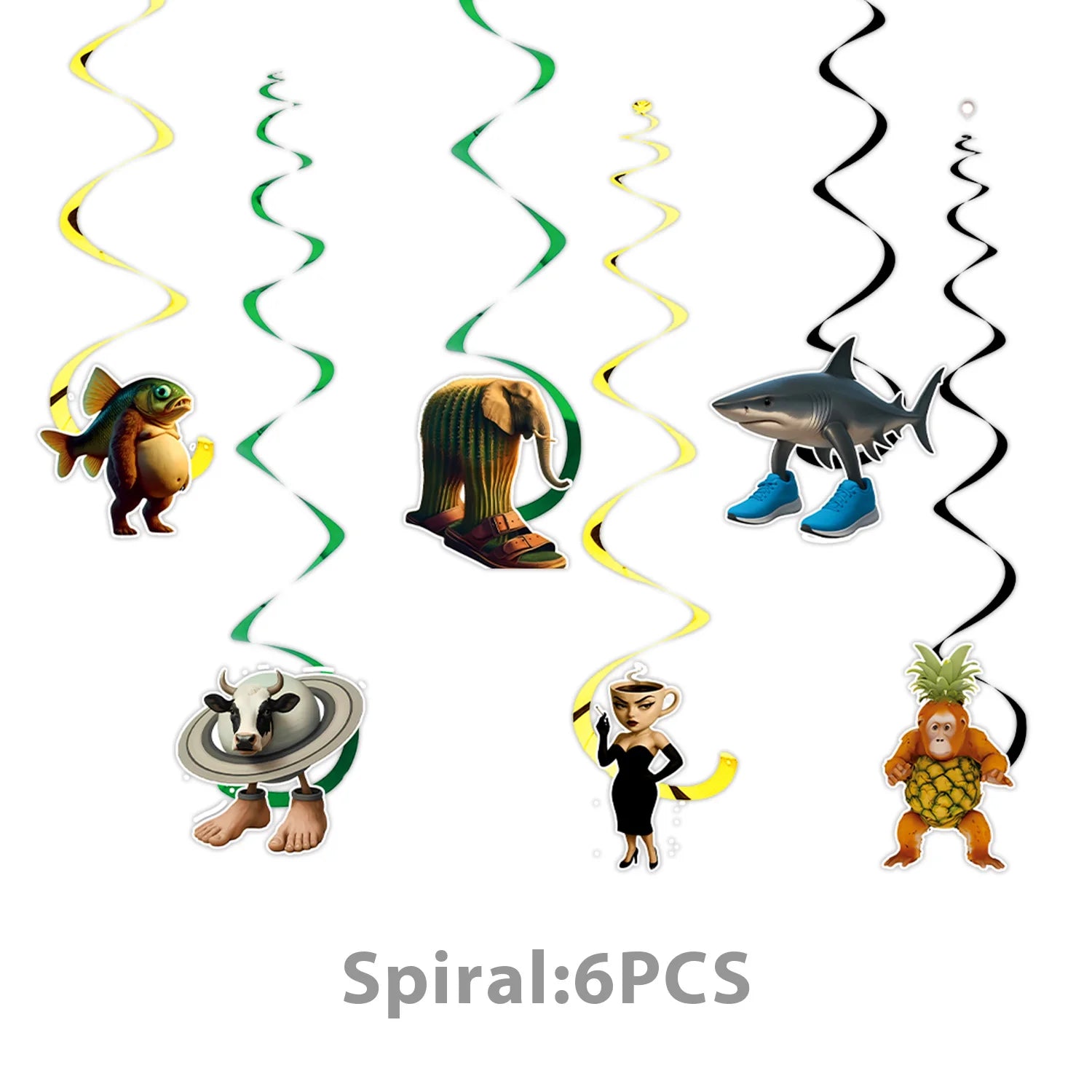 New Italian Brainrot Tablecloth Decorations Tung Tung Sahur Tralalo Theme Table Cover Tableware Set for Kids Birthday Party Gift