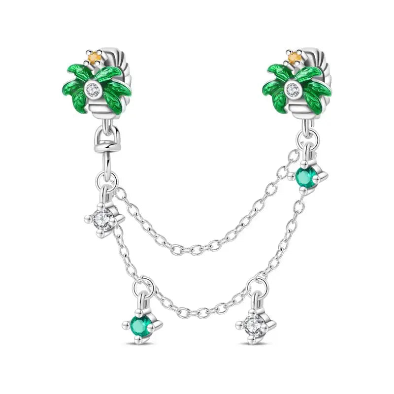 925 Sterling Silver Crab Beach Ocean Vacation Beads 3mm DIY Holiday Fine Jewelry Gift Making