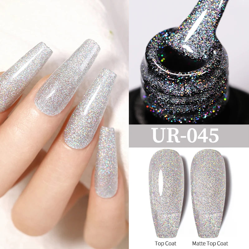 UR SUGAR 15ml Extension Nail Gel Polish Camouflage Nude Pink Semi Permanent UV Hard Gel Nails Finger Prolong Acrylic Varnish