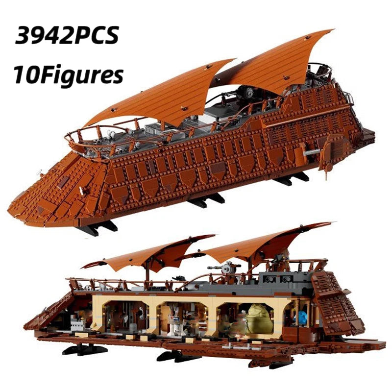 MINISO FIT 75397 Sail Barge Building Block Classic Sailboat Model Bricks Assembly Toys For Kids Adult Birthday Christmas Gifts