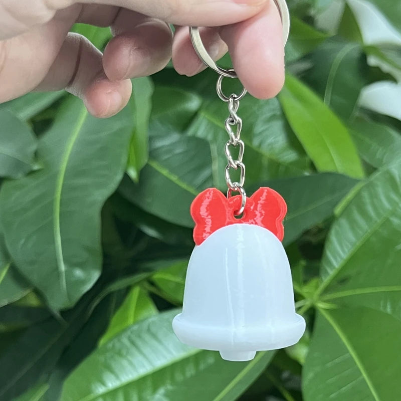 Personalized key hangings 3D Printed Pieces Creative Hanging Pieces for outdoor Backpack car Christmas halloween decororation