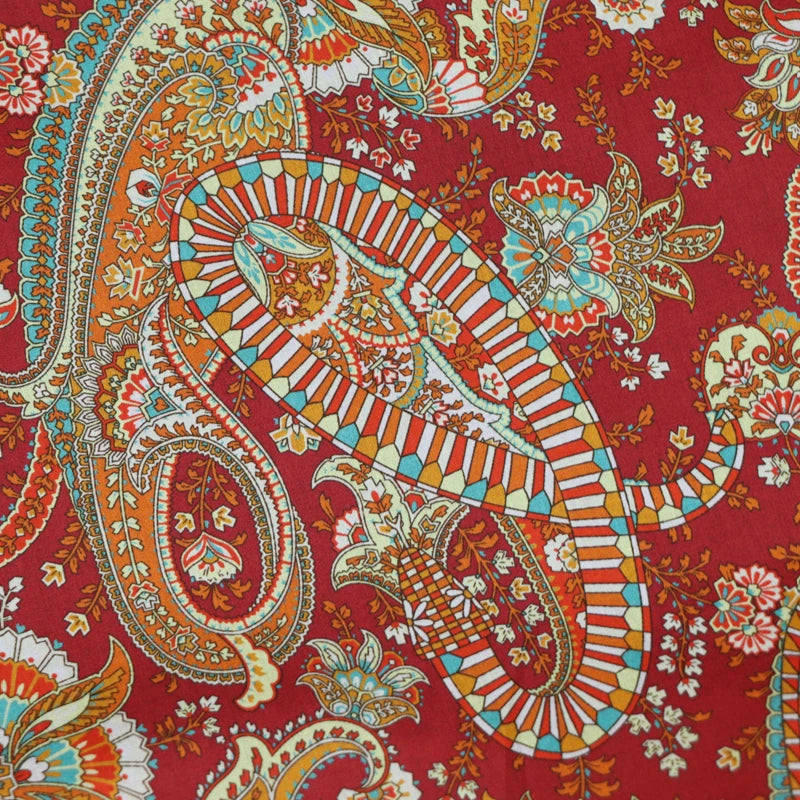 Snake Floral 100% Cotton 80S Like Liberty Fabric Digital Printed For Sewing Cloth Dress Skirt Kids Designer Poplin Tela