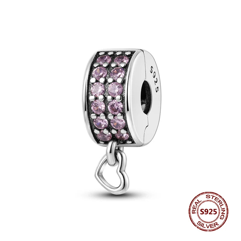 925 Sterling Silver Strawberry Turtle Owl Charm Beads Suitable For Original Bracelet Women DIY Jewelry Making Birthday Gifts