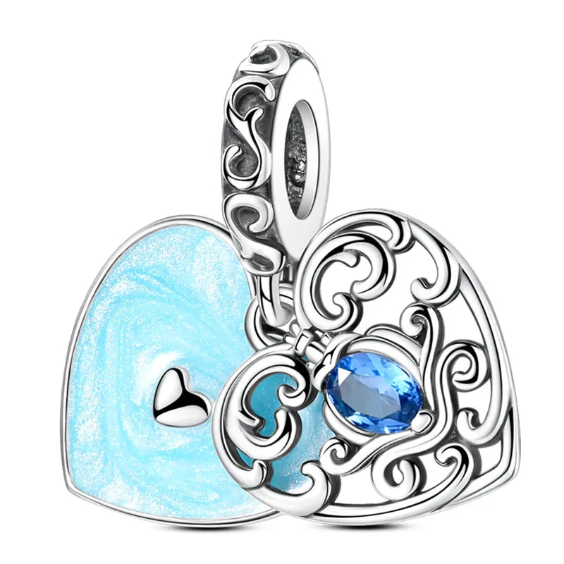 Ocean Trendy 925 Silver Dolphin Crab Boat Beach Charms Beads Fit 3mm Original Bracelets DIY Thoughtful Fine Jewelry Making Gifts